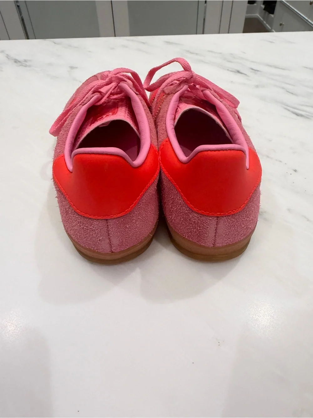 adidas Gazelle Indoor 'Beam Pink Solar Red' women’s size 7.5